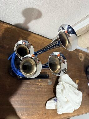 Train Whistle Horn BIG Sound - Ready To Install in Vehicle